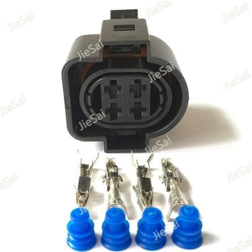 PA66 4 Pin Female Auto Sealed Wire Harness Electronic Connector