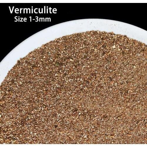 50g (0.5L size 1~3mm) Vermiculite Light lNutrient Soil Plant Nursery Breathable Loose Land Substrate For Garden Bonsai