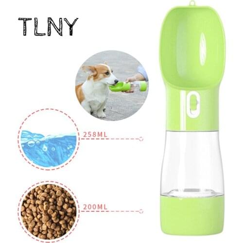 Pet Drinking Water Feeder Portable Dog Water Bottle Dog Cat Food Feeding for Puppy Dog Cat Outdoor Walking Dog Water Dispenser