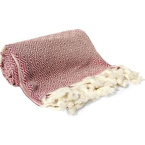 Peştamal towel 100 Cotton-Burgundy
