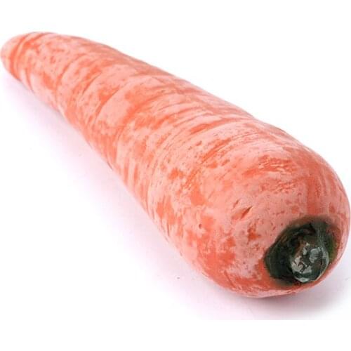 Rubber Fake Carrot From Empty Hand Imitation Vanishing / Appearing Carrot Magic Tricks Magician Stage Gimmick Illusion Comedy