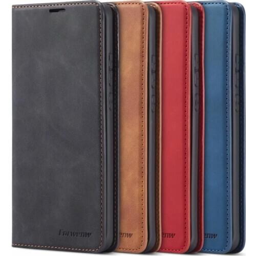 Luxury Magnetic Leather Case for Huawei Mate 20 30 Pro P20 P30 Lite P40 Pro P Smart Plus 2019 Nova 7i 5i Pro Wallet Flip Cover