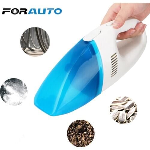 LEEPEE Mini Handheld Car Vacuum Cleaner 12V 60W Car Wet & Dry Dual-use Cleaning Super Suction Portable Car Accessories