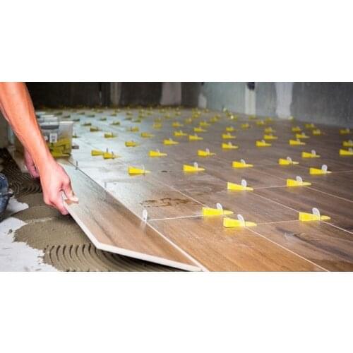 Tile Leveling System - High Quality - First Class - Nivelliersystem - 500 pcs Clips - 300 pcs Wedges