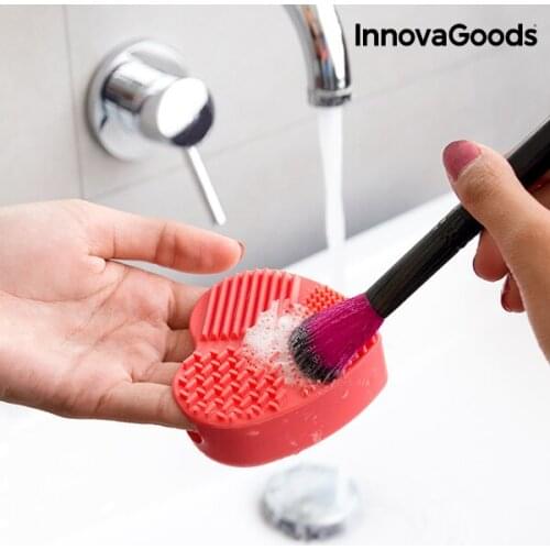 InnovaGoods Heart Brush Cleaner