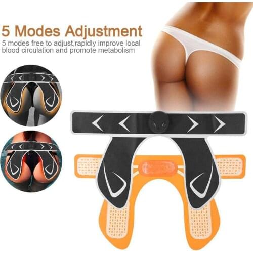 Butt Lifter Stimulator Trainer Hip Buttock Trainer Muscle Training Gear Equip Smart Fitness Abdominal Unisex Stickers Massager