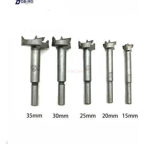 Forstner Wood Drill Bit Self Centering Hole Saw Cutter Woodworking Tools Set 15mm,20mm,25mm,30mm,35mm Hinge Forstner Bits