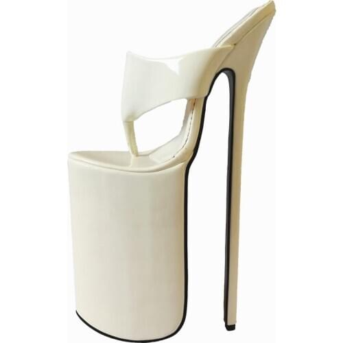 Womens Shoes 11.81in Heel Height Sexy PU Stiletto Heel Platform Sandals High Heels US size 5-13 No.P317