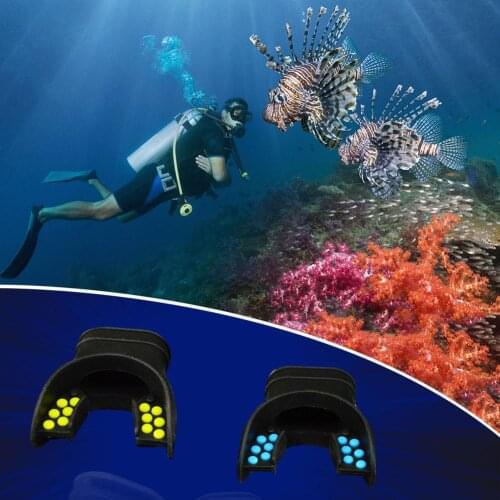 1pc Diving Breathing Tube Silicone Shang Underwater Diving Dive Breathe Tube Snorkel Mouthpiece Regulator Accessories