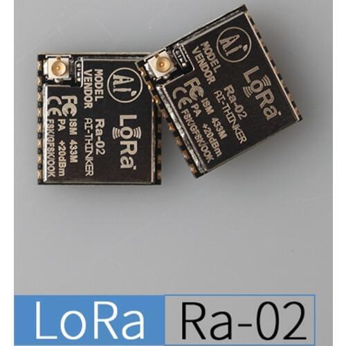 2pcs/lot Ai-Thinker LoRa Module SX1278 433M 10KM Ra-02 Wireless Spread Spectrum Transmission DIY Kit Smart Home MeterReading