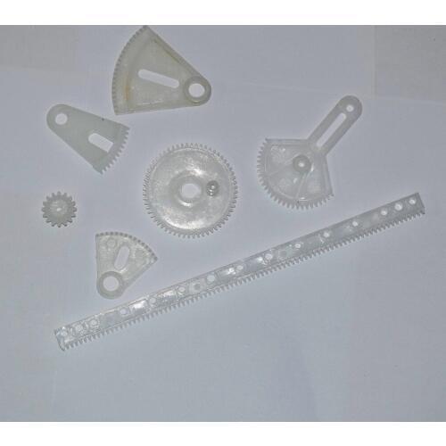 30pcs Alien plastic gear 0.5M rc car robot ship four six axis aircraft diy toys parts model accessories baby toy for children