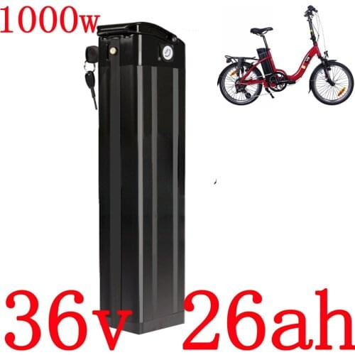 36V 1000W 500W Ebike Battery 36V 20AH Lithium Battery 36V 10AH 13AH 15AH 18AH 20AH 25AH Electric Bicycle Battery With 2A Charger