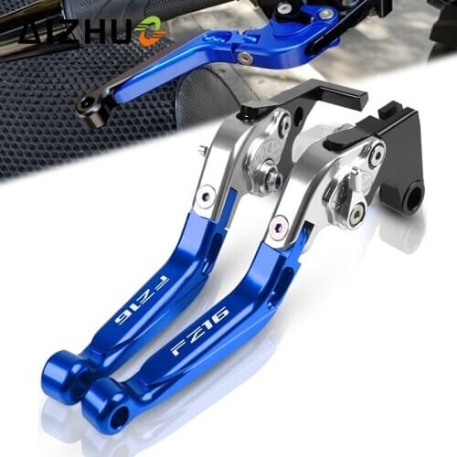 Motorcycle CNC Aluminum Clutch Brake Lever FOR YAMAHA FZ16 FZ-16 2008-2018 2017 2016 2015 2014 Adjustable Handbrake Accessories