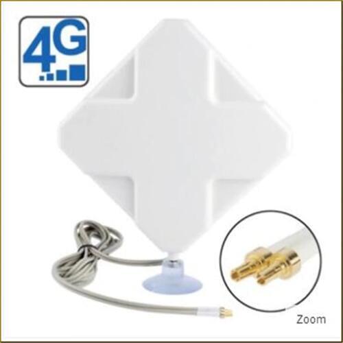 35DBi 4G LTE Double interface TS9 Antenna Signal Booster Amplifier for huawei 4G modem