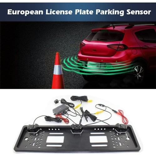 Car Auto Parktronic LED Parking Radar With 4 Parking Sensors Backup Car Parking Radar Monitor Detector System Backlight Display