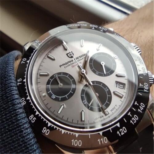 2021 New PAGANI Design Top Brand Mens Quartz Watch Sapphire VK63 Automatic Watch 100m Waterproof Men Diving Watch Reloj Hombre