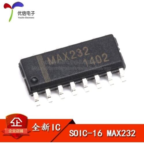 Chip MAX232 RS-232 Interface IC / dual transceiver SOP-16