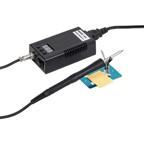 YOUYUE Hot Air 305 Digital Adjustable Temperature Soldering Iron Station with T12 Solder Iron