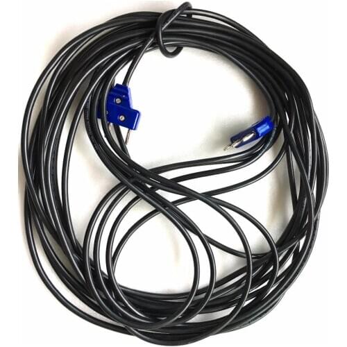 2pcs Floor reel cable(14m length) and 1pcs piste-apparatus cable(2m length), fencing products and equipments