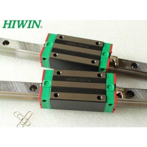 100% New Original HIWIN Linear Guide EGR30 L1000mm rail + 2pcs EGH30CA narrow block bearings