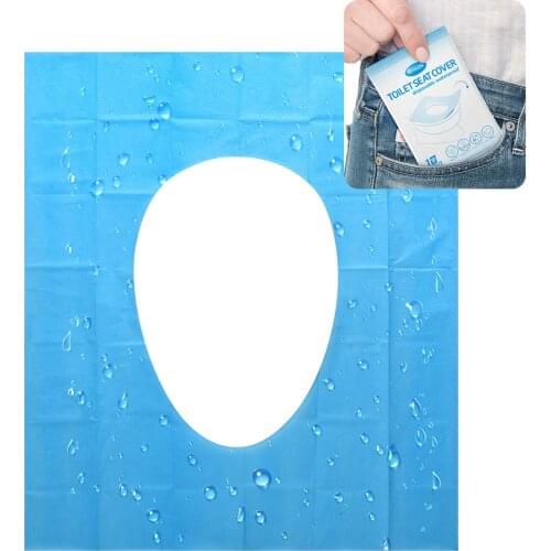 Disposable Toilet Seat Covers Waterproof Individually Wrapped Portable Travel Public Toilet Use Seat Covers for Adults Kids