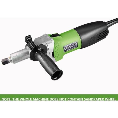 800W Polishing straight grinder Adjustable speed Metal electric grinder Stainless steel grinding machine Drawing Machine