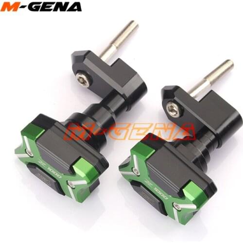 Motorcycle CNC Crash Pad Frame Slider Protection Guard For Z1000 Z 1000 2010 2011 2012 2013 2014 2015 2016