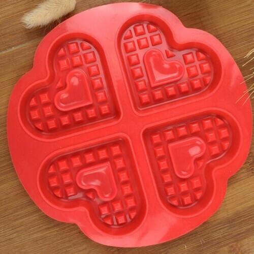 Silicone Cake Waffle Mold Maker Pan Baking Cookie Muffin Mould Cooking Tools Kitchen Accessories Cocina