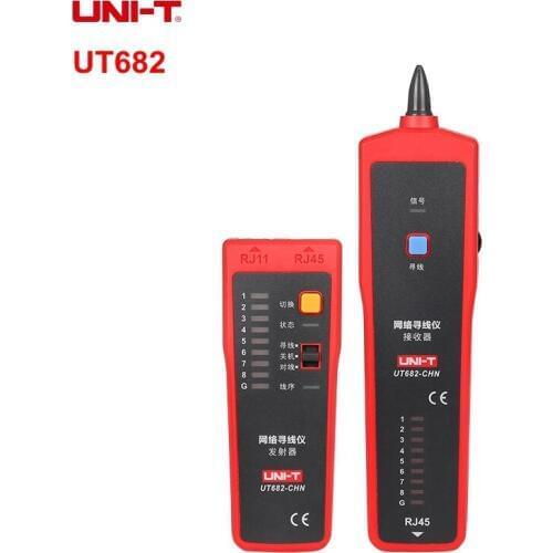 UNI-T UT682 Multifunction Cable Finders Wire Tracker Detector Tester Telephone Line Tracking Function Network Wire Tracker