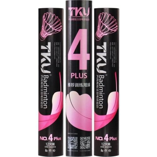 Duck Feather Badminton Shuttlecocks Pack of 12 Stable and Sturdy Badminton Shuttles Training Shuttlecock for Indoor and Outdoor