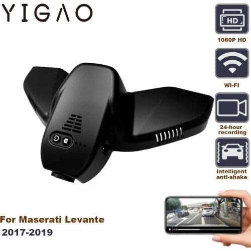 Driving Recorder 1080P Night Vision HD Cam Camera Control By Mobile Phone APP For Maserati Levante 2017 2018 2019 High Quality