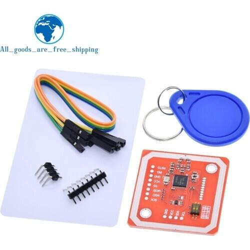TZT 1Set PN532 NFC RFID Wireless Module V3 User Kits Reader Writer Mode IC S50 Card PCB Attenna I2C IIC SPI HSU For Arduino