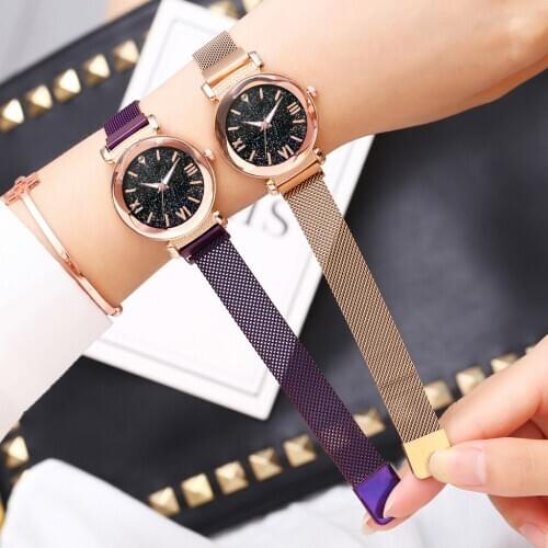 Women Watches 2020 Luxury Brand Fashion Magnet Buckle Woman Watches Clock Quartz Ladies Wrist Watches For Women Relogio Feminino