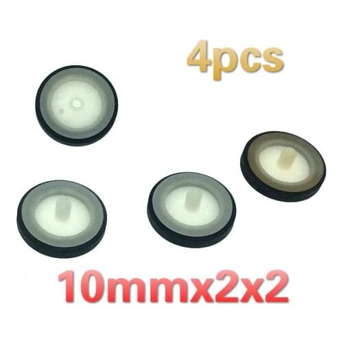 4pcs 10mmx2x2 idle tire r T wheel plastic for cassette deck tape recorder audio player Stereo Vintage pinch roller for akai
