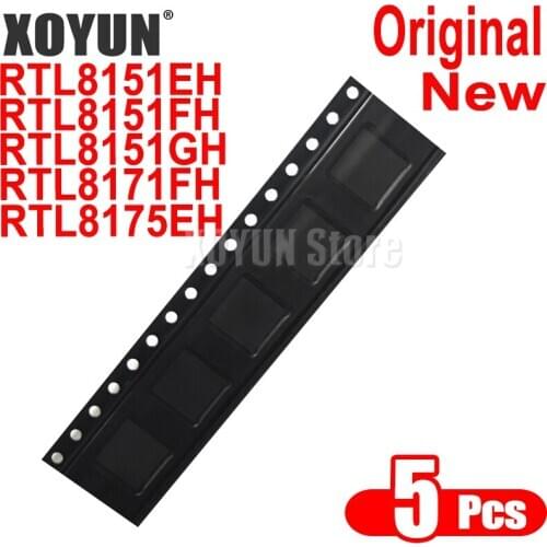 5pcs/lot RTL8151EH RTL8151FH RTL8151GH RTL8171FH RTL8175EH QFN (8151EH 8151FH 8151GH 8171FH 8175EH) 100%New