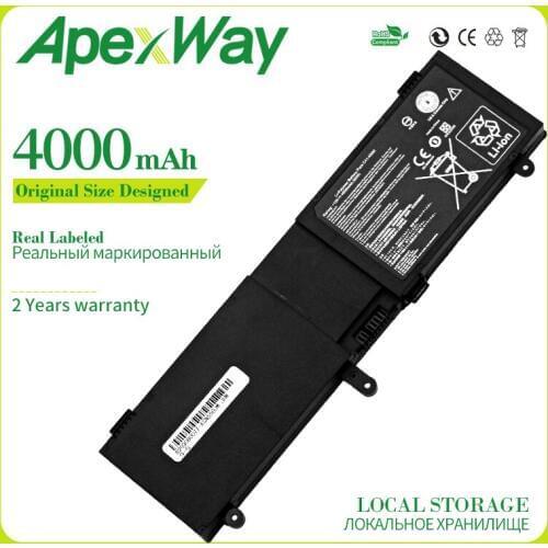 Apexway C41-N550 Laptop Battery for Asus N550 N550J N550JA N550JV N550JK N550X47JV N550X47JV-SL Q550L Q550LF G550 G550J G550JK