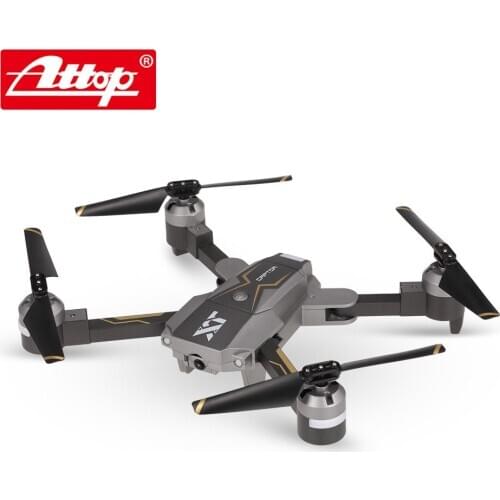 ATTOP XT-8 Optical Flow Positioning Folding Wifi Map Aerial Shooting Drone Four-axis Remote Control Aircraft Model Toy
