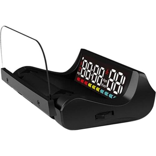 Car HUD Head Up Display Ambient Light Alarming Function Driving Tool Speedometer Projector Oil Consumption Car Accossorriess