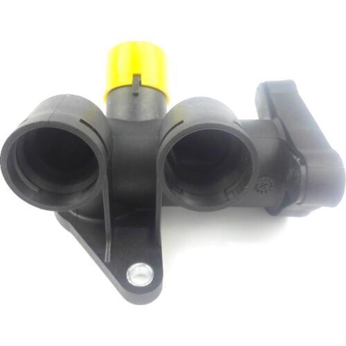 Radiator Coolant Hose Flange Housing Block for 058121133B,058121132 OPT-L019