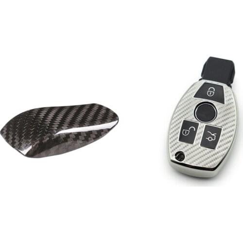 Key Shell Key Sleeve Cover with Car Key Case Fob for Mercedes Benz a C E G S GLE Class W177 W205 W213 W463 W222 W167