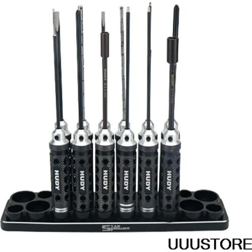 STP 20 Holes Hex Shank Screwdriver Bit Tool Holder Storage Case 14/18/22mm