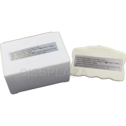 CISSPLAZA 1PC chip resetter for EUR T944 T945 T946 INK cartridge Compatible for Epson WF-C5710 WF-C5790 WF-C5210 WF-C5290