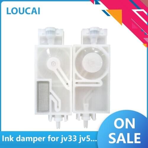 DX5 ink damper compatible for Epson TX800 XP600 Mimaki TS3 JV33 CJV30 TS5 JV2 Galaxy inkjet printer dumper filter solvent