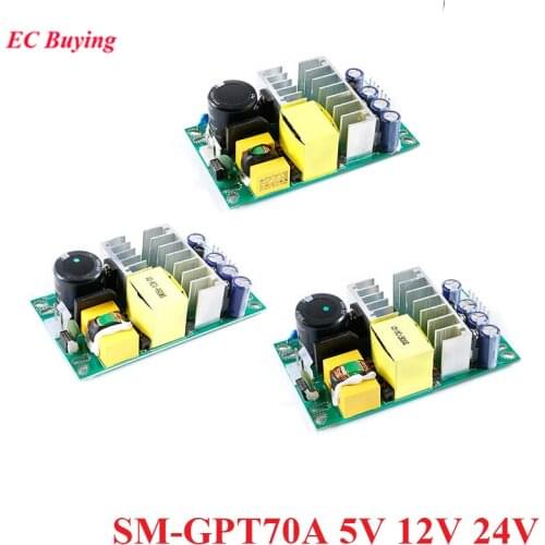 GPT70A AC-DC 5V 12V 24V 70W Isolated Switching Power Supply Module AC to DC Built-in Voltage Regulator Switch Board SM-GPT70A