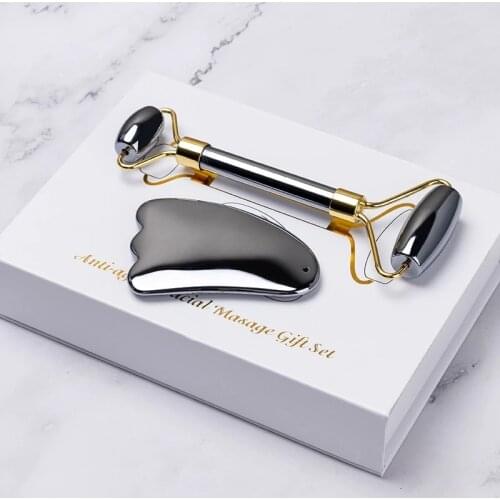 Terahertz Face Gua Sha Crystal Jade Roller Facial Massage Scratch Board Beauty Skin Care Gouache Scraper Guasha Massage Tools