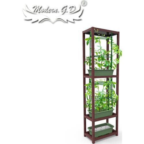 DIY Home Garden Grow Kit Indoor Grow System Hydroponics aluminium alloy planter frame