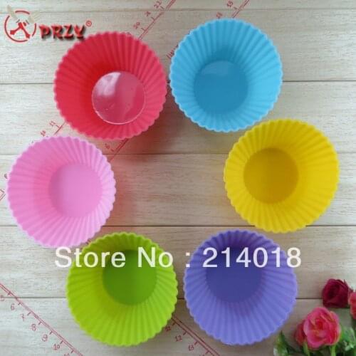 Silicone cake tools chocolate Manufacture mold cake mould cupcakes mold Muffin cups (si040)