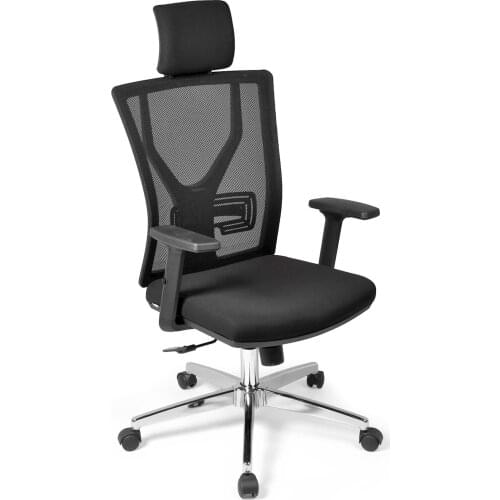Space Office Marvel File Manager Chair-Black
