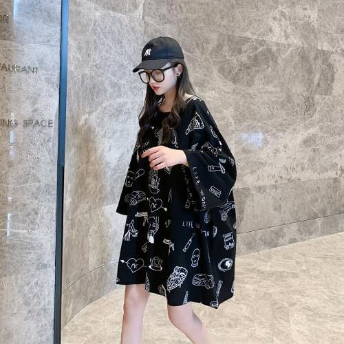 Oversized Lazy Casual Top Womens Clothing Loose Half-sleeved T-shirt Mid-length Trend Summer