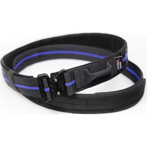 2020 UTA Blueline Tactical Hunting Belt UA Universal Armoured Tactical Quick Reverse Belt for Outdoor Airsoft